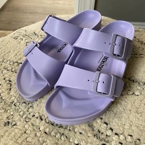 Lilac women’s Birkenstock’s